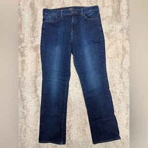 NYDJ Marilyn Straight  Jeans size 14. Good Condition!!